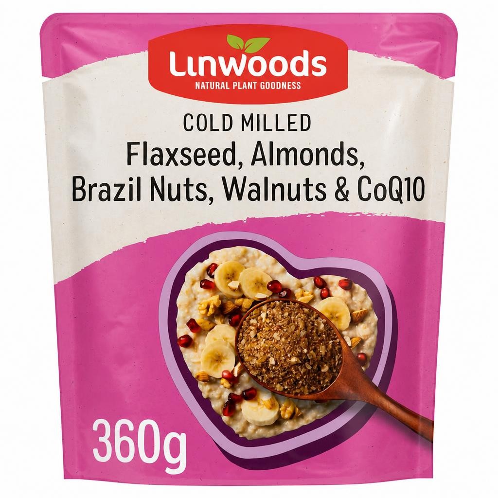 Linwoods Milled Flax, Nuts & Q10 360G
