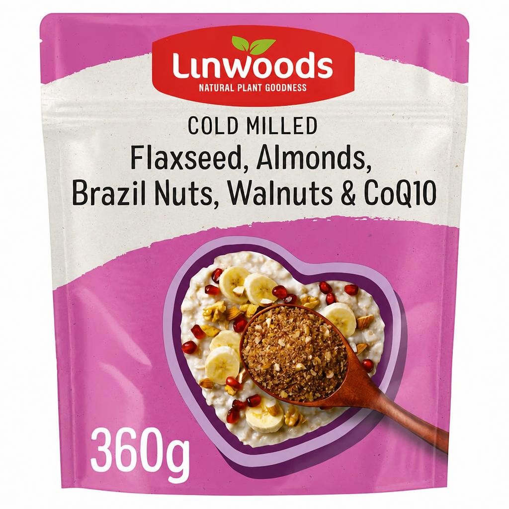 Linwoods Milled Flax, Nuts & Q10 360G