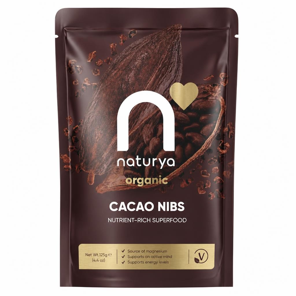 Naturya Organic Cacao Nibs 125G