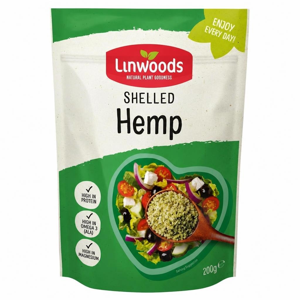 Linwoods Shelled Hemp 200G