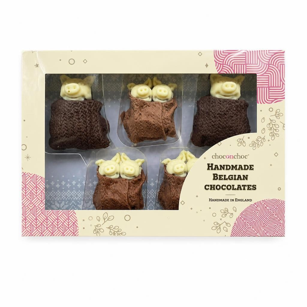 Pigs in Milk  & Dark Chocolate Blankets