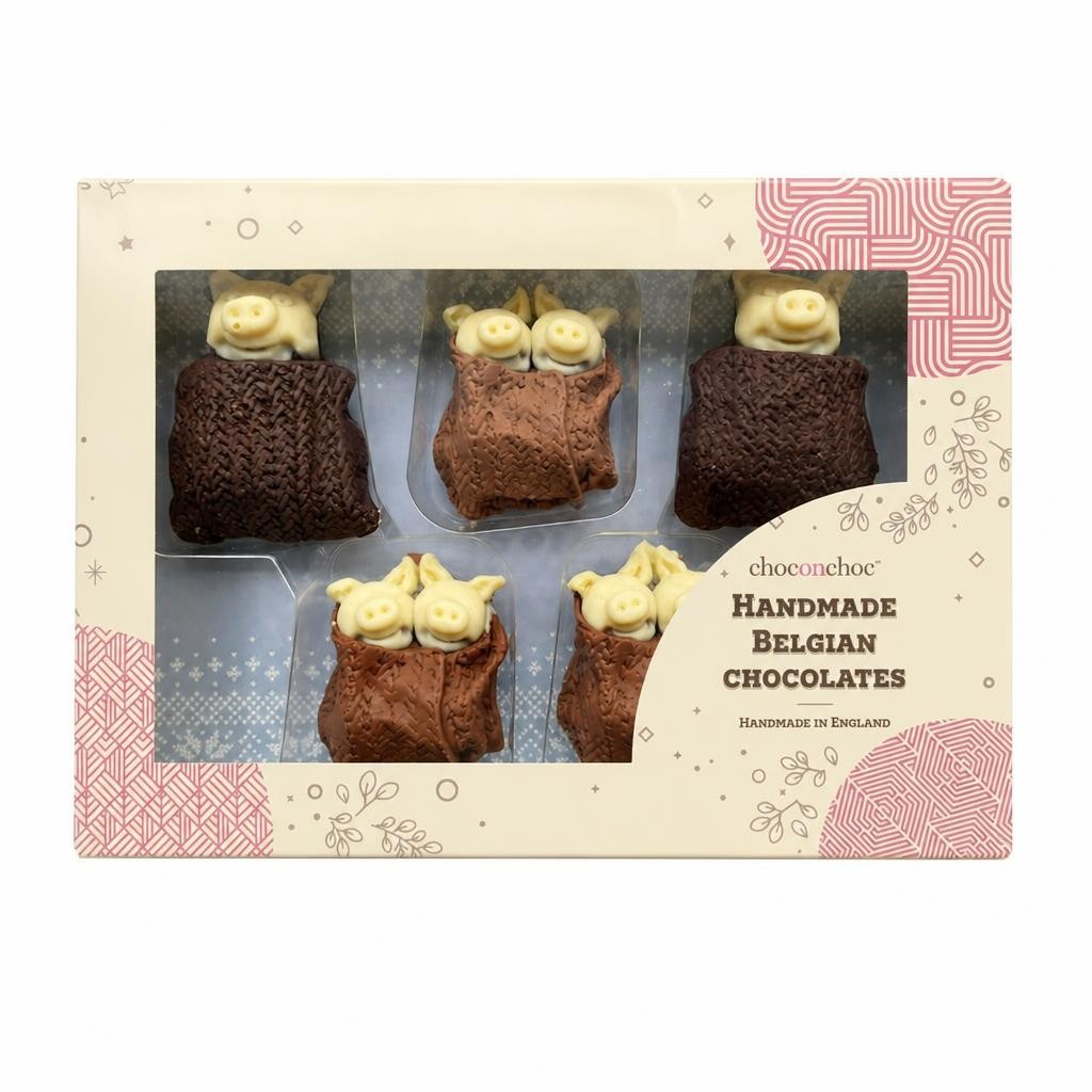 Pigs in Milk  & Dark Chocolate Blankets