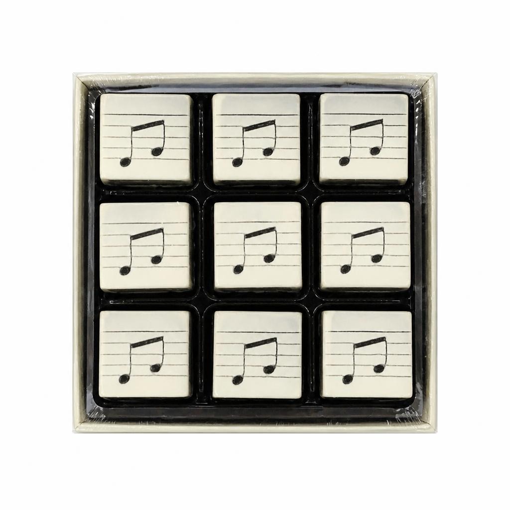 Chocolate Musical Notes