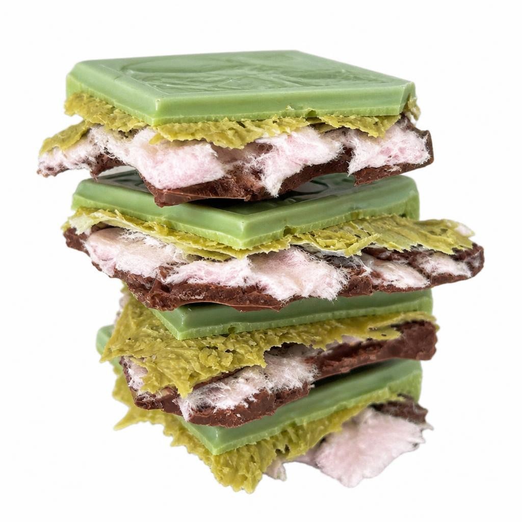 CandyFloss & Pistachio Chocolate Bar