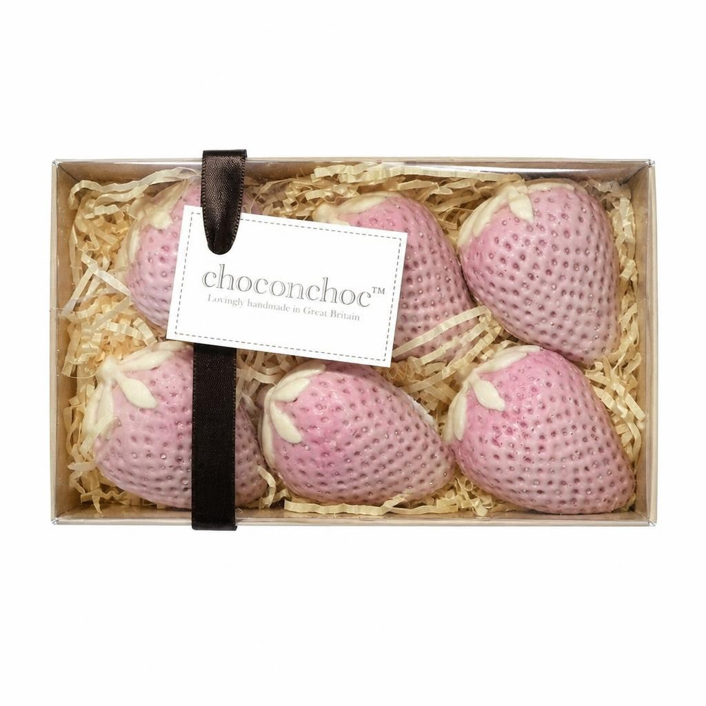 White Chocolate Strawberry Punnet
