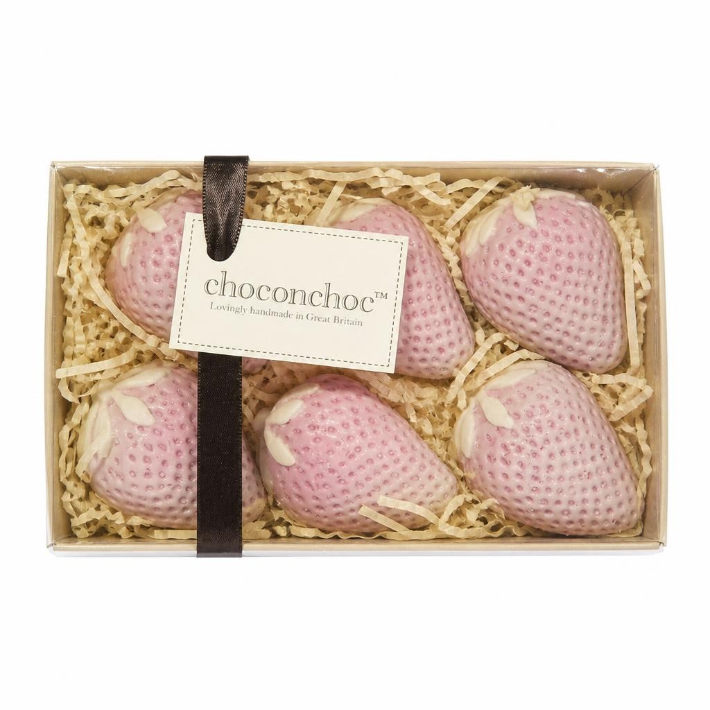 White Chocolate Strawberry Punnet