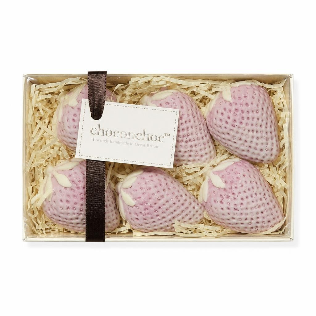 White Chocolate Strawberry Punnet