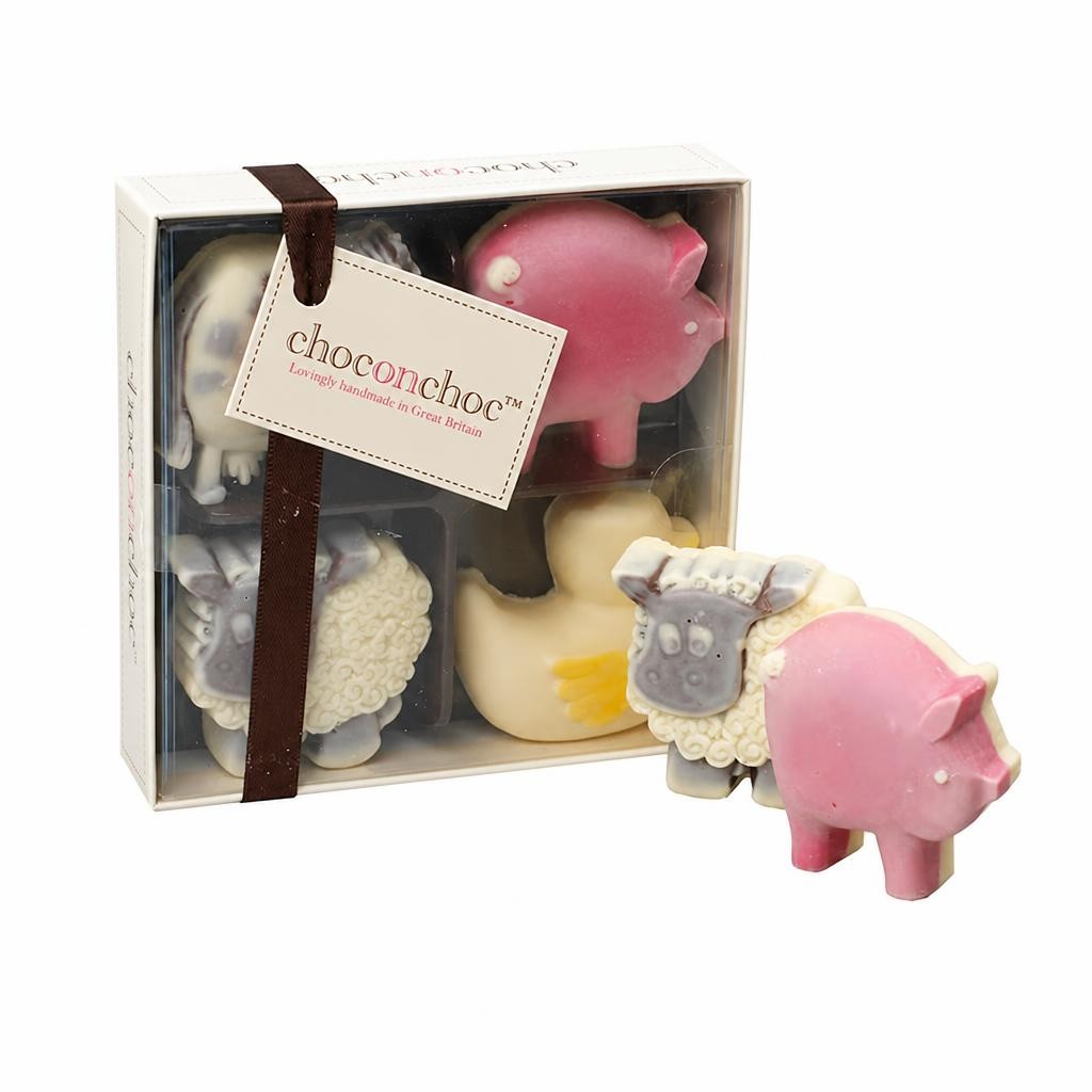 Chocolate Animals Farmyard Selection Four Box