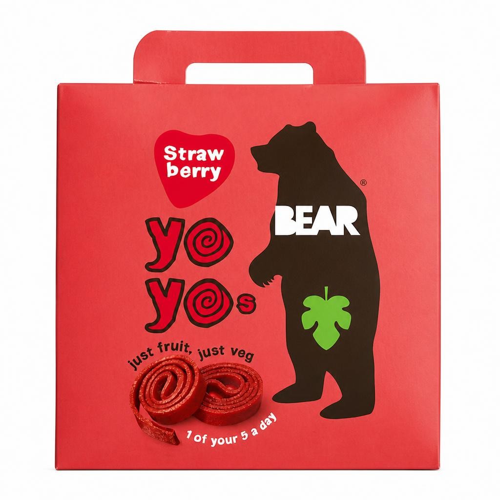 Bear Yoyo Multipack Strawberry (5 x 20g) x 6 | Multi