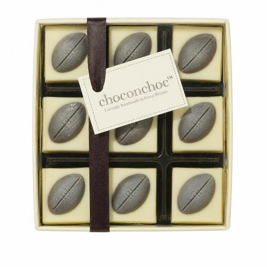 Chocolate Rugby Balls