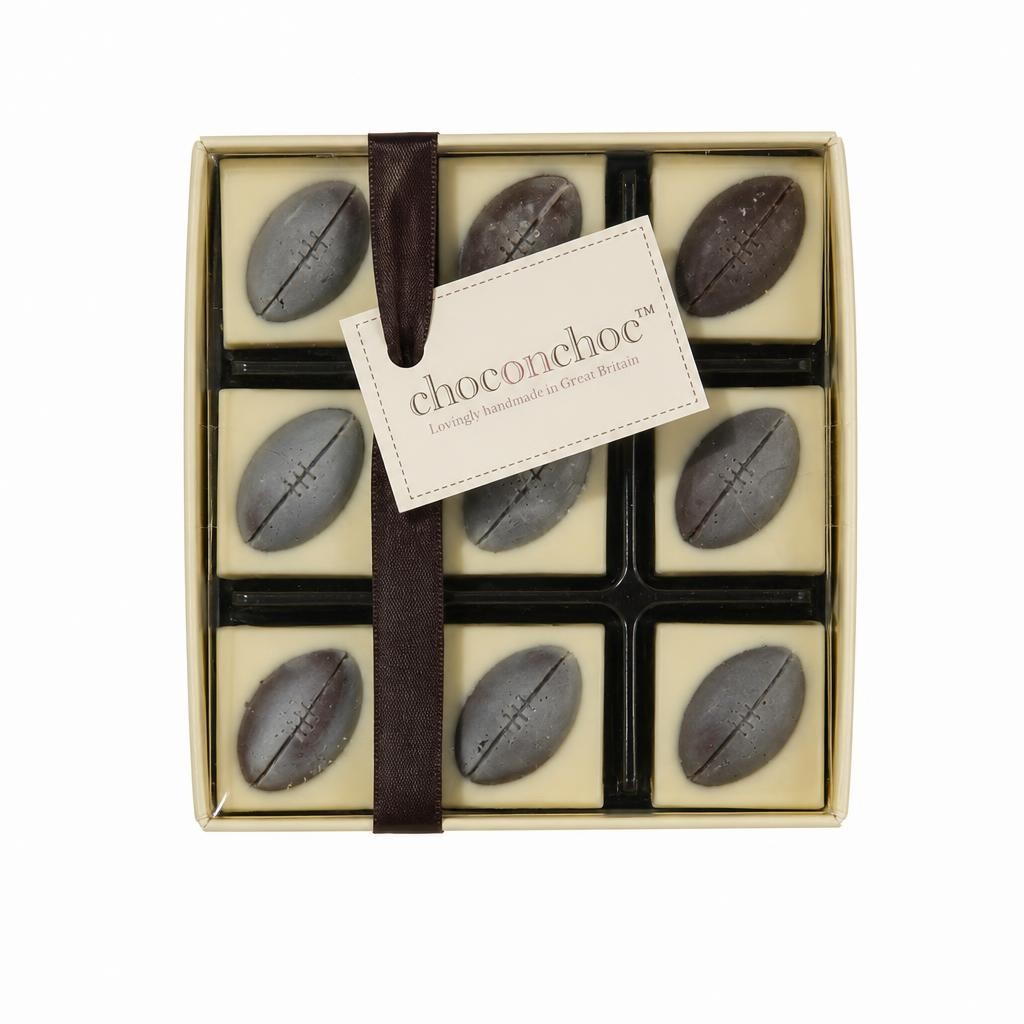 Chocolate Rugby Balls