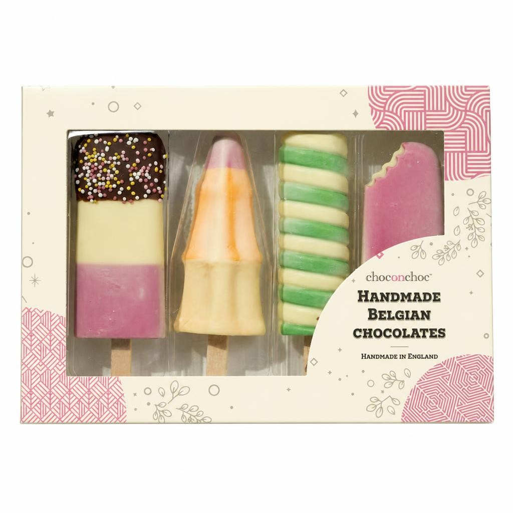 Chocolate Ice Lollies Gift Set
