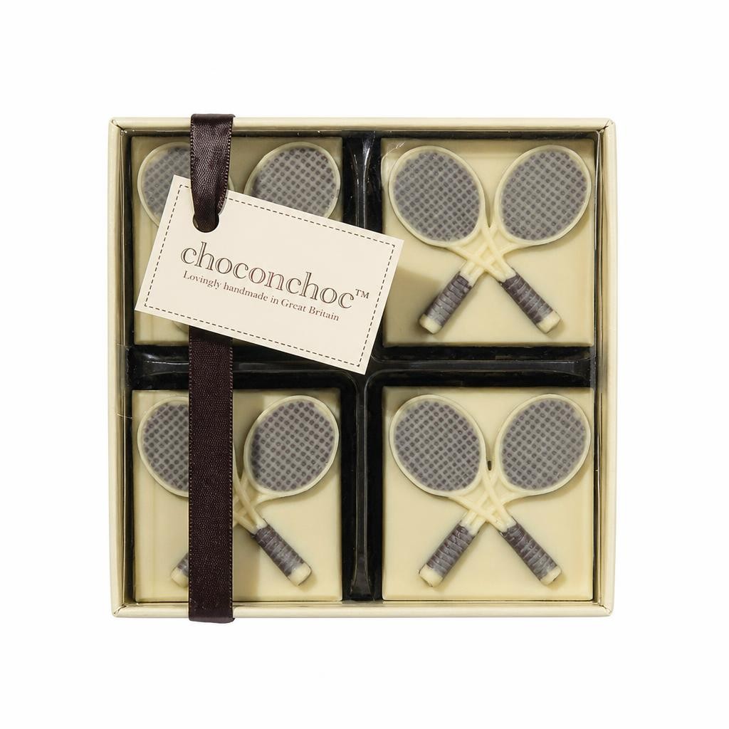 Chocolate Tennis Rackets