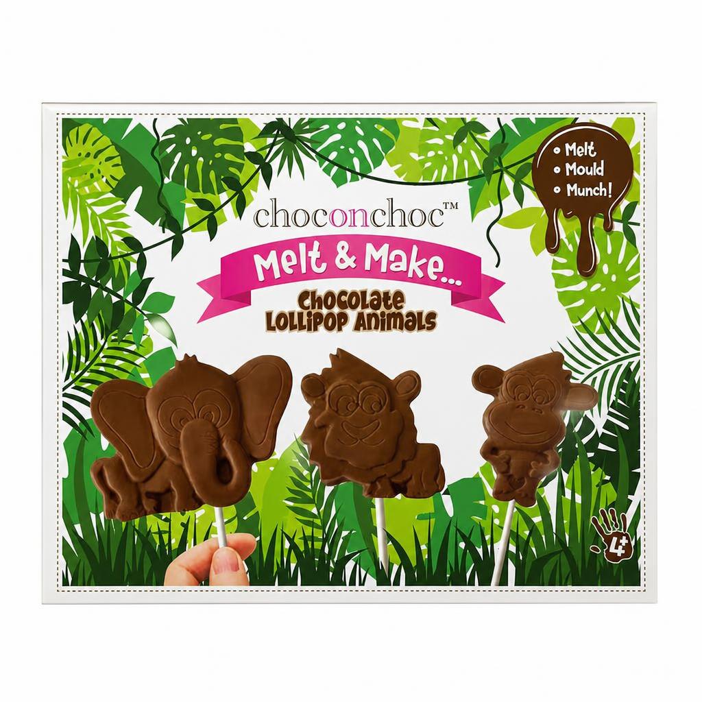 Melt And Make Your Own Chocolate Lollipops