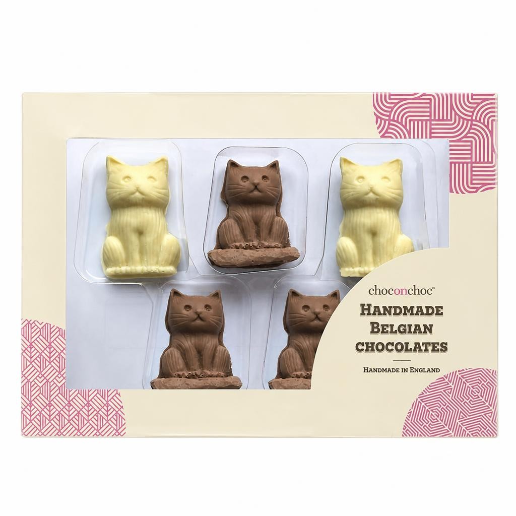 Purrfect Chocolate Cats
