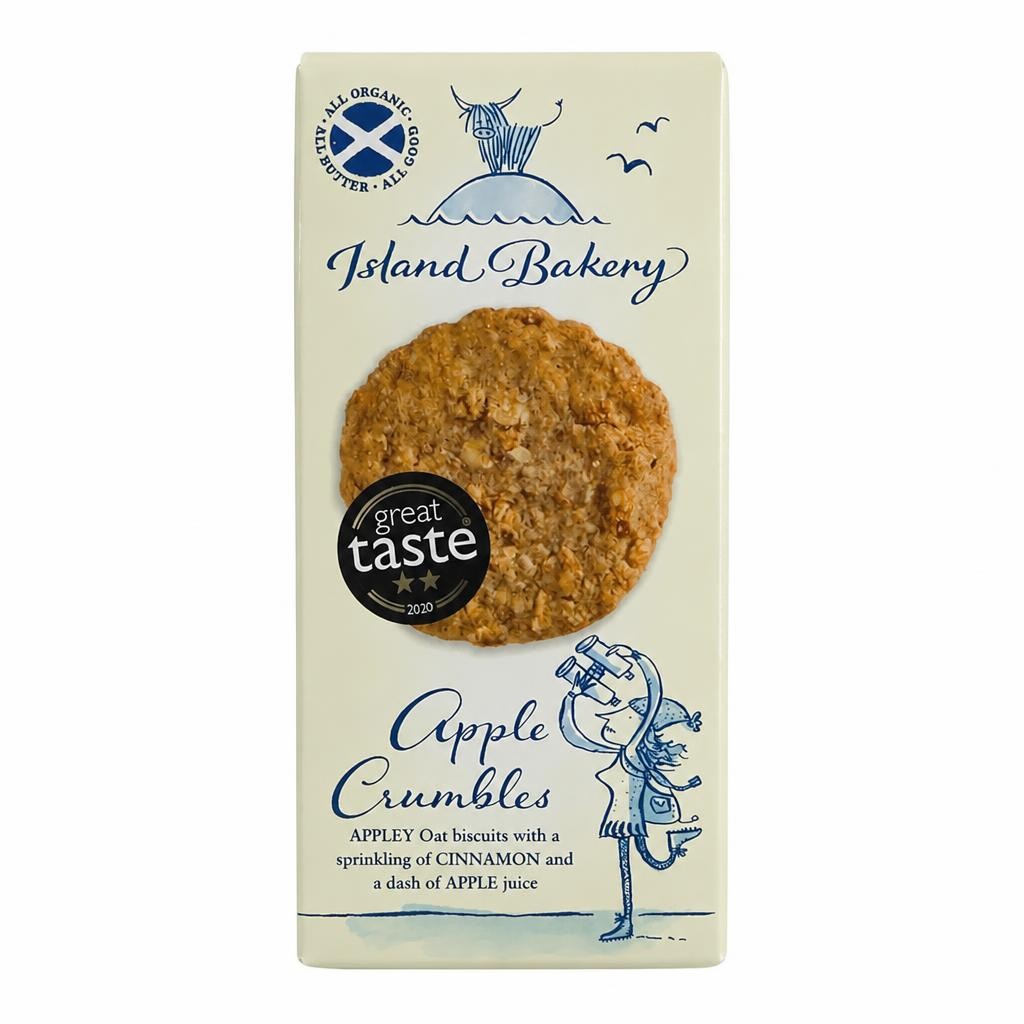 Organic Apple Crumbles 125g (Island Bakery Organics) | Multi