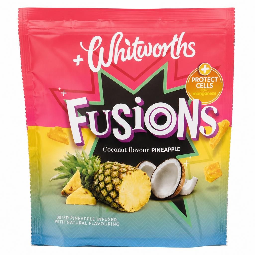 Whitworths Fusions Coconut Pineapple 80G