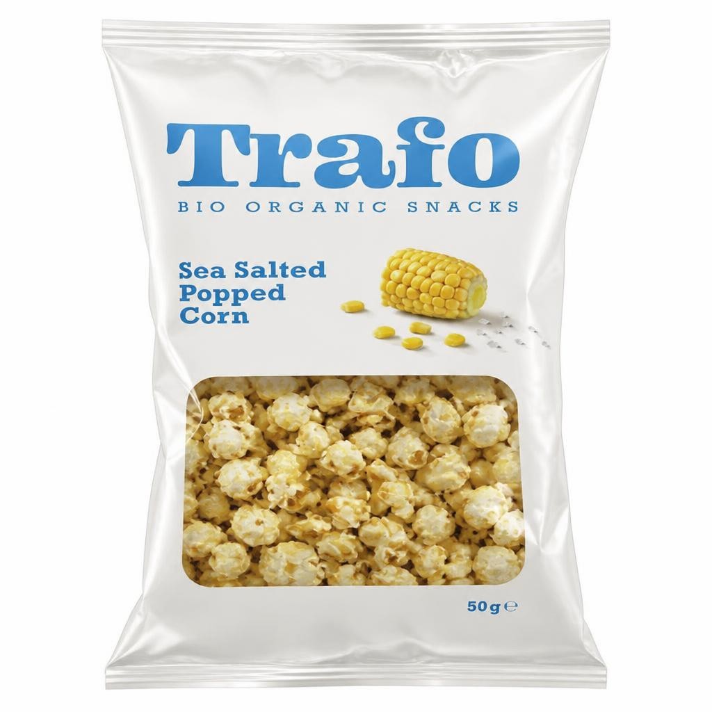 Organic Sea Salted Popcorn 50g (Trafo)