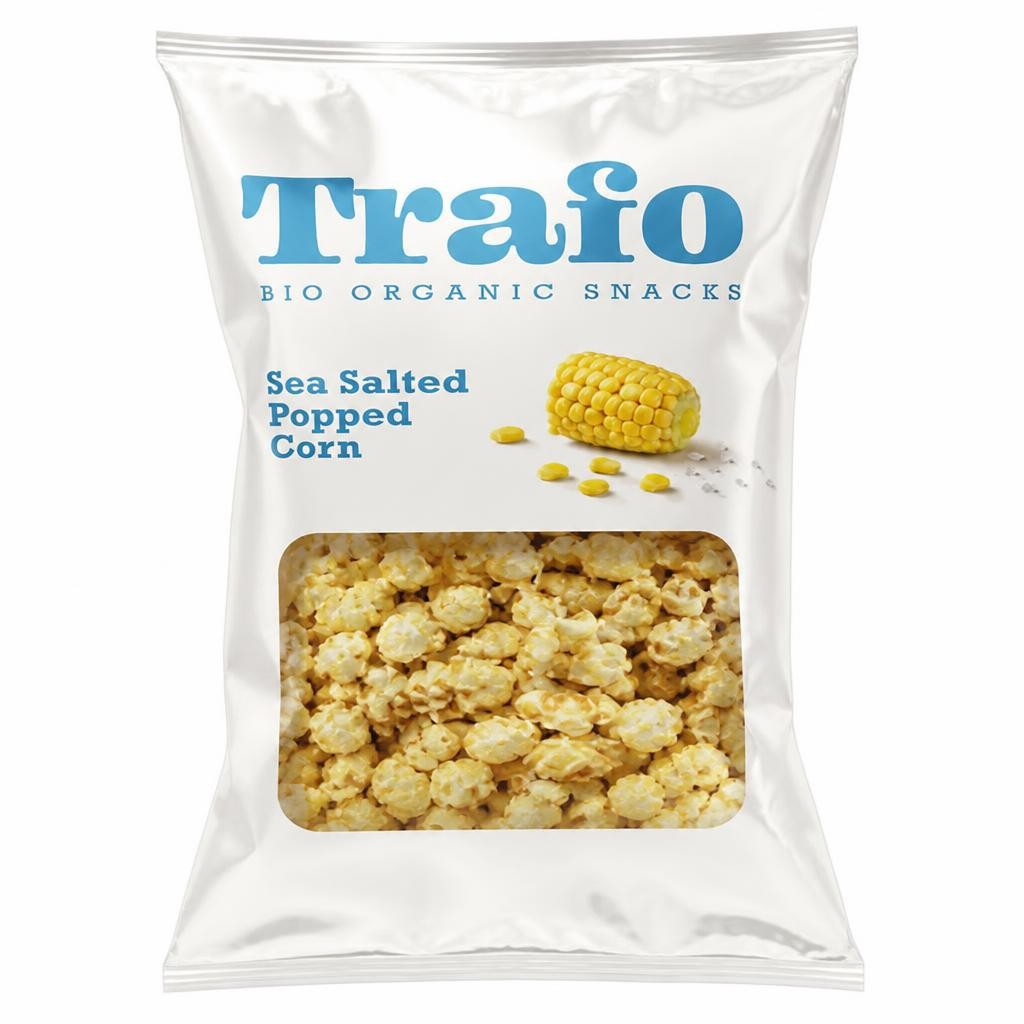 Organic Sea Salted Popcorn 50g (Trafo)