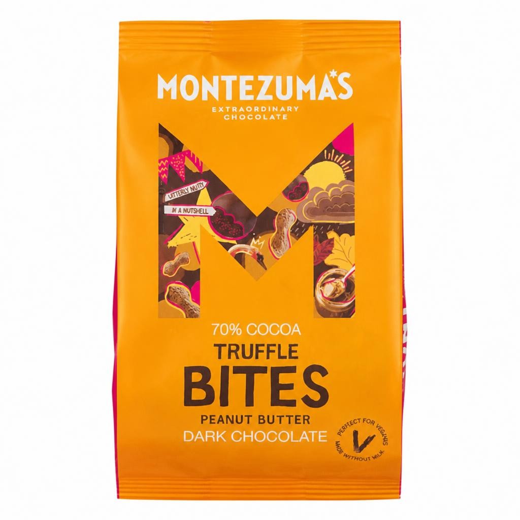 Peanut Butter Truffle Bites 120g (Montezuma's)