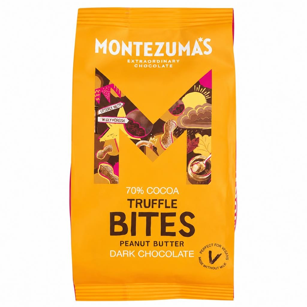 Peanut Butter Truffle Bites 120g (Montezuma's)