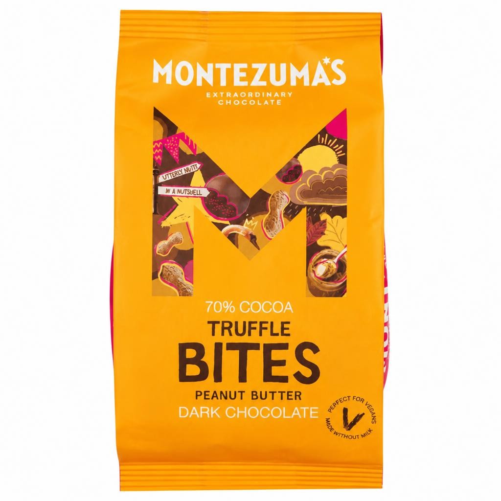 Peanut Butter Truffle Bites 120g (Montezuma's)
