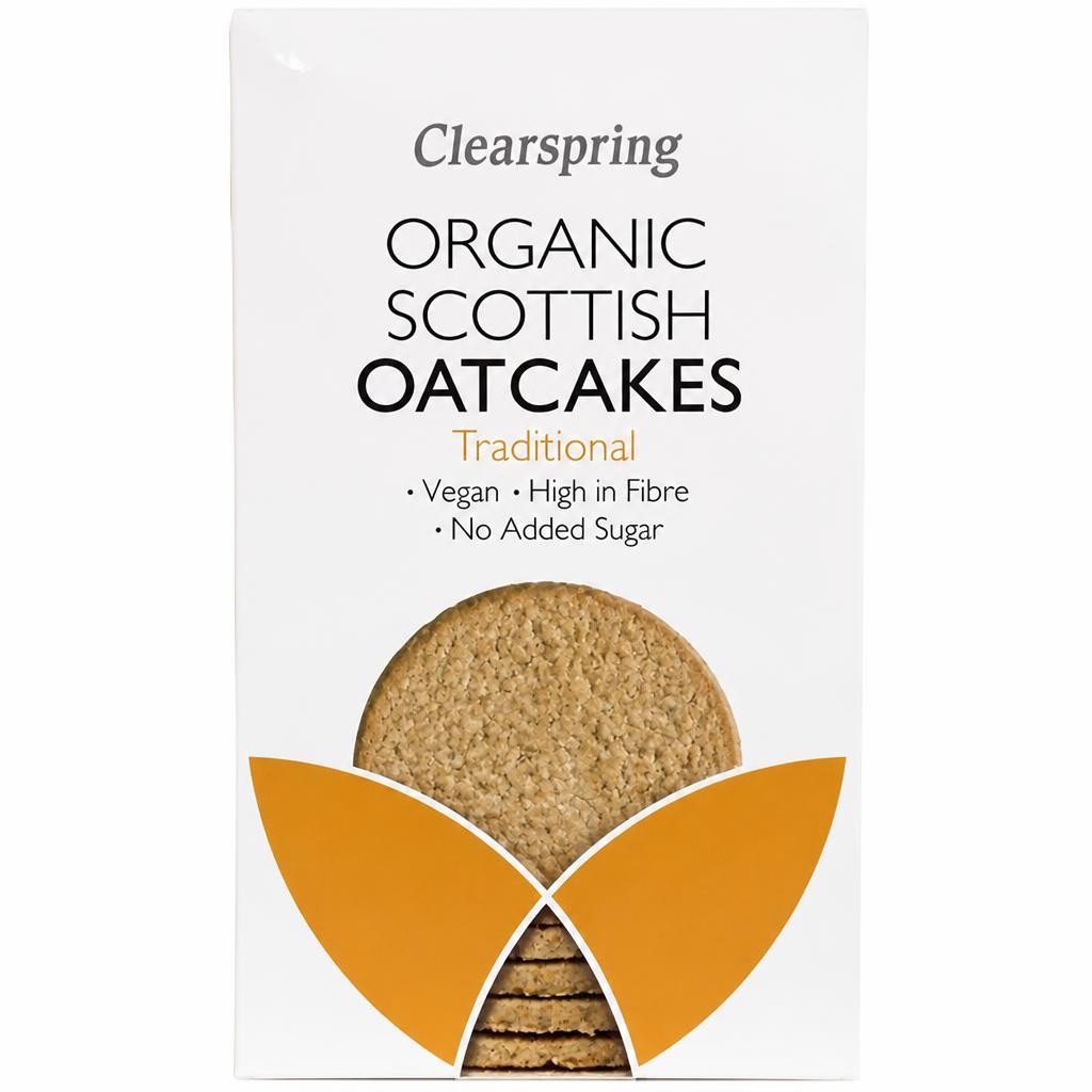 Organic Traditional Oatcakes 200g (Clearspring)