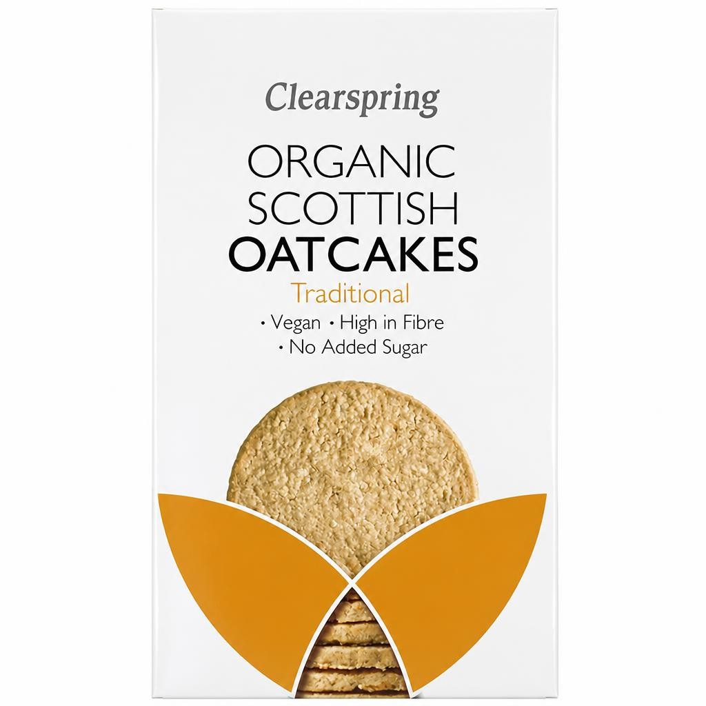 Organic Traditional Oatcakes 200g (Clearspring)