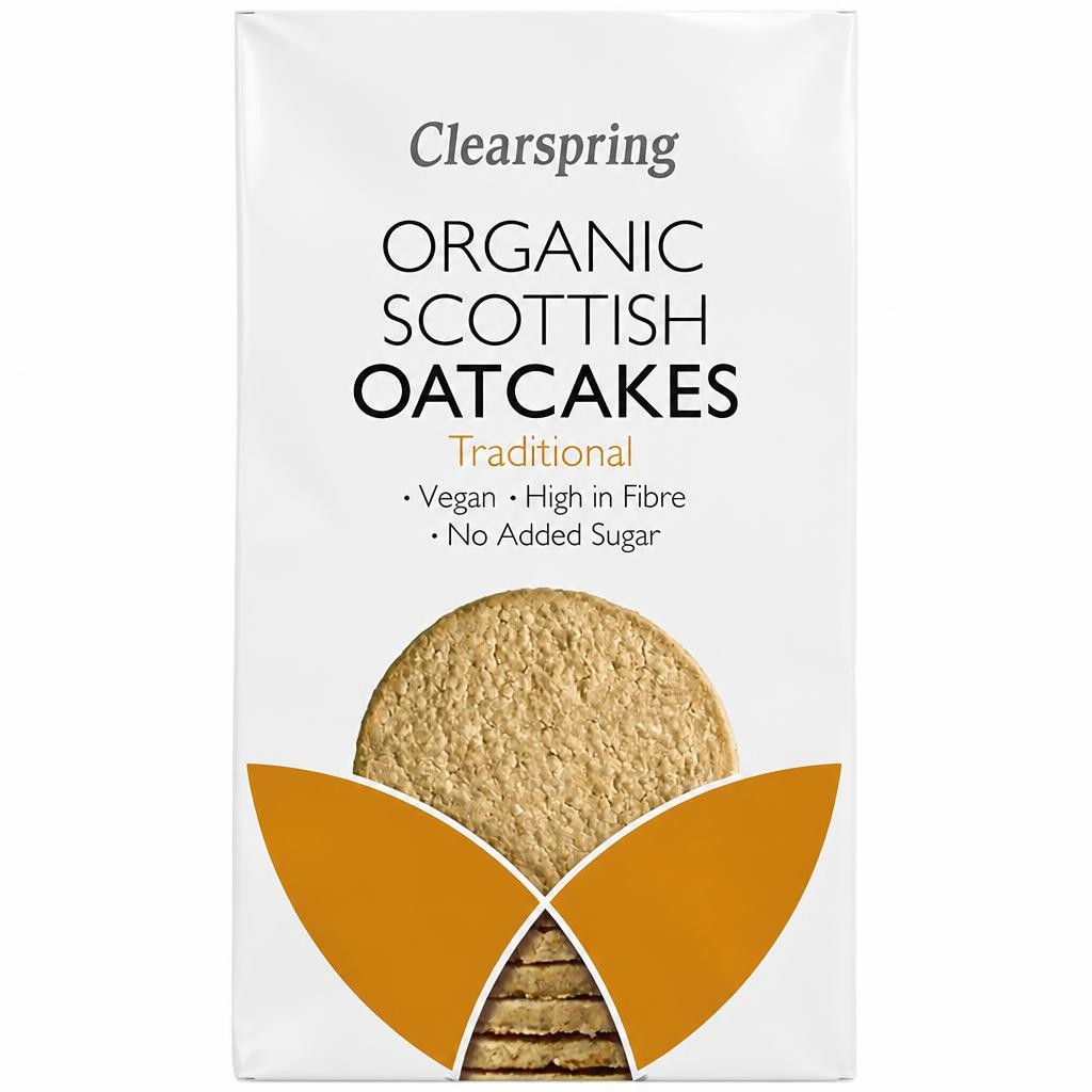 Organic Traditional Oatcakes 200g (Clearspring)