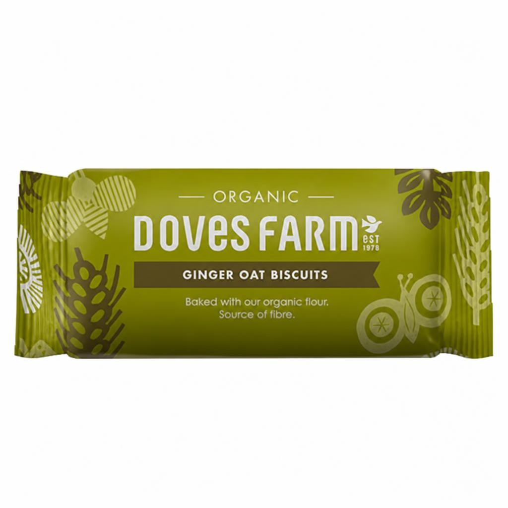 Organic Ginger Oat Biscuits 200g (Doves Farm) | Multi