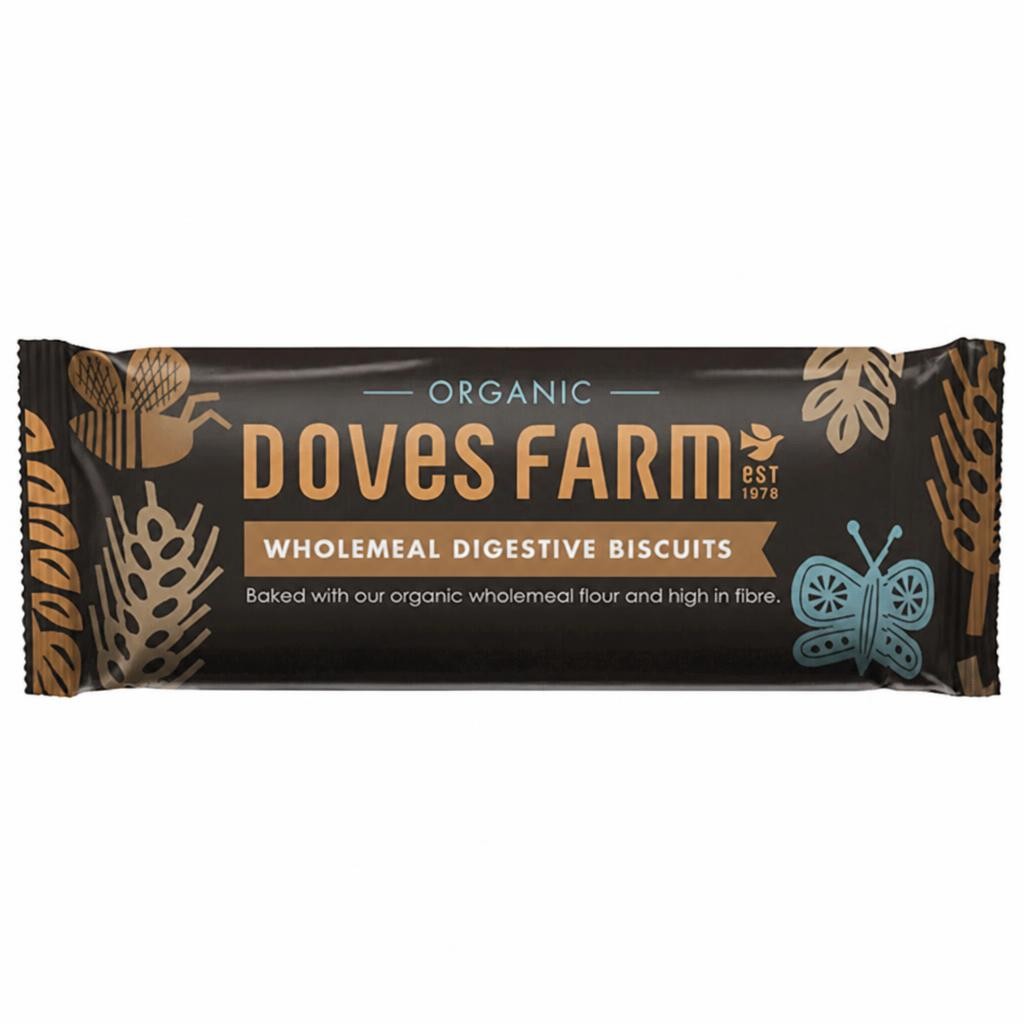 Organic Wholemeal Digestive Biscuits 400g (Doves Farm) | Multi