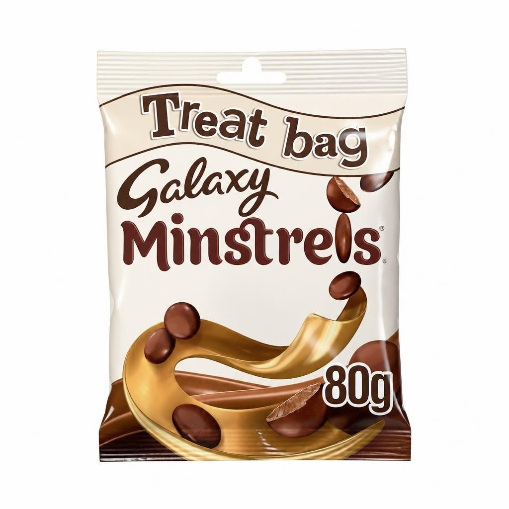 Galaxy Minstrels Chocolate Treat Bag 80G