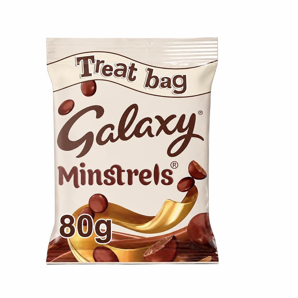 Galaxy Minstrels Chocolate Treat Bag 80G