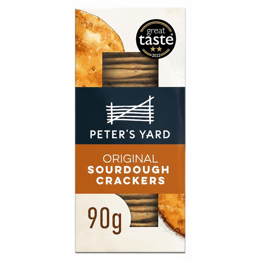 Peter's Yard Original Sourdough crackers 90g