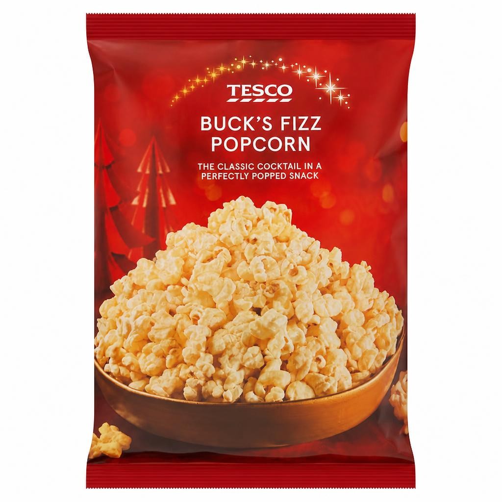 Tesco Bucks Fizz Popcorn 200g