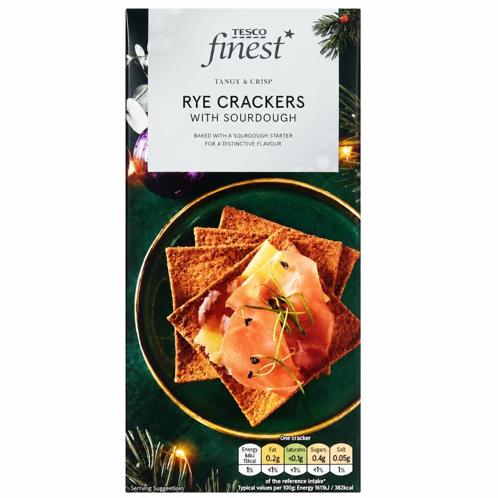 Tesco Finest Sourdough Crackers 130g