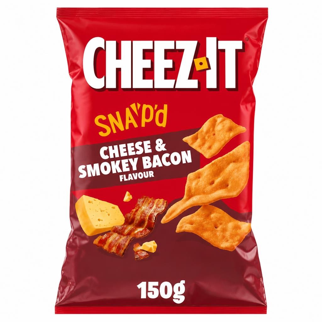 Cheez-It Cheese & Smokey Bacon Flavour 150g