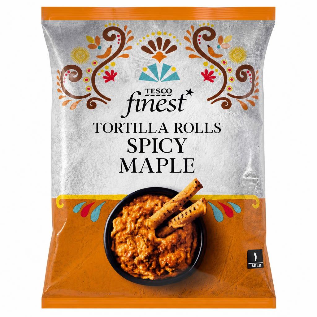 Tesco Finest Maple Roll Tortilla 150g