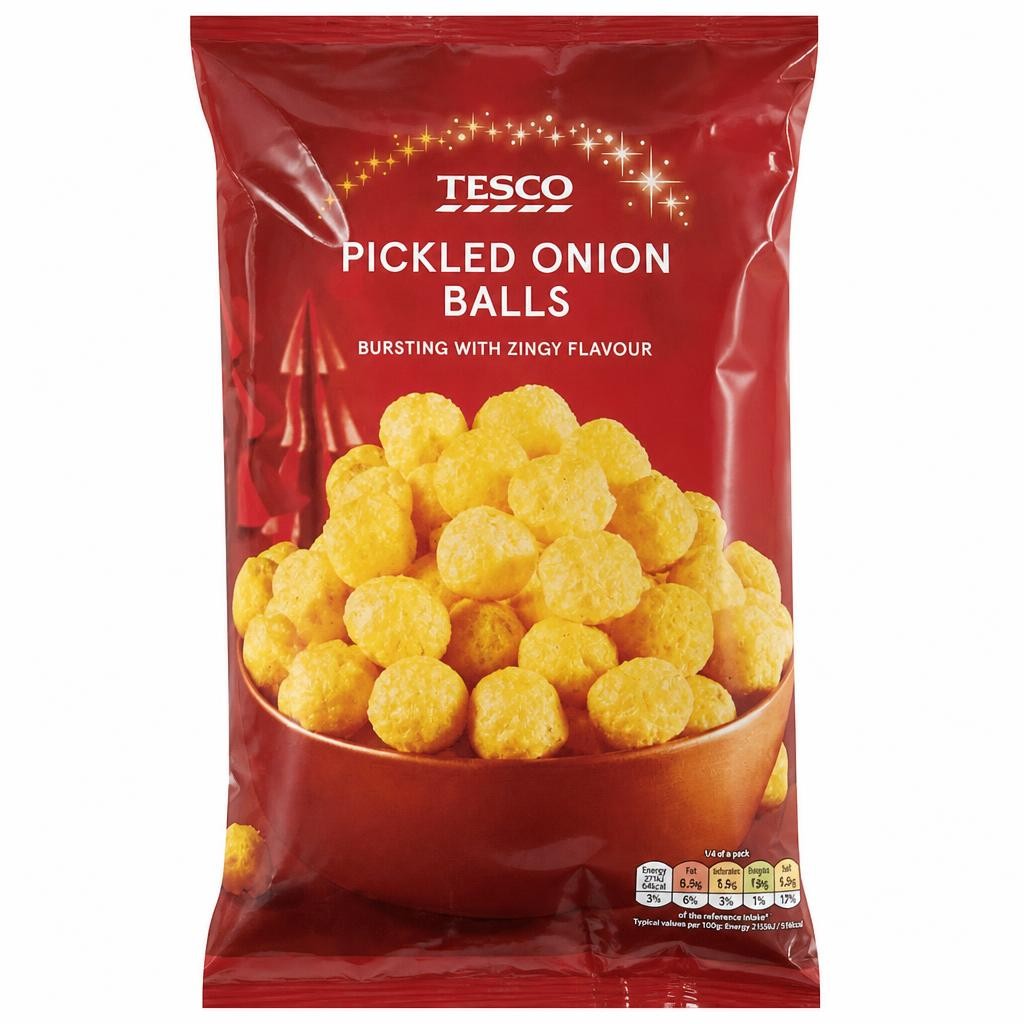 Tesco Pickled Onion Balls 150g