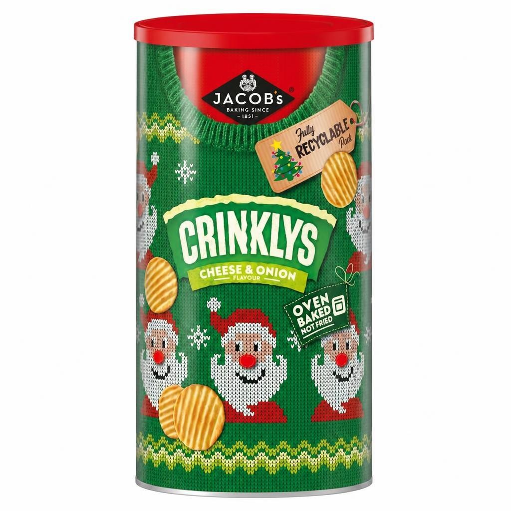 Jacobs Crinklys Cheese & Onion 200g