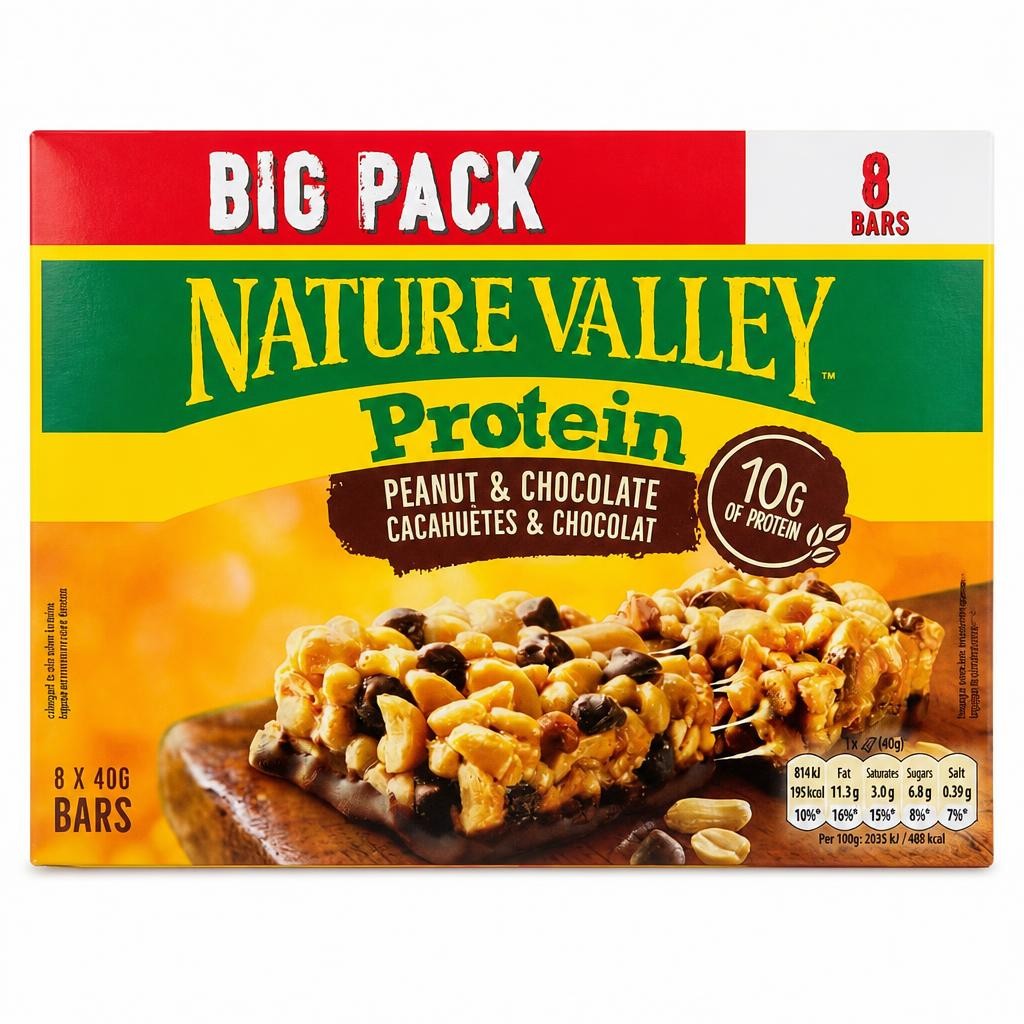 Nature Valley Protein Peanut and Chocolate 8x 40g