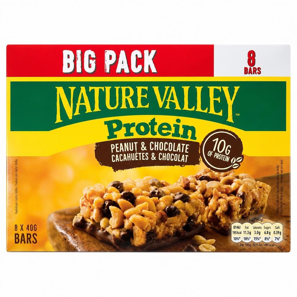 Nature Valley Protein Peanut and Chocolate 8x 40g