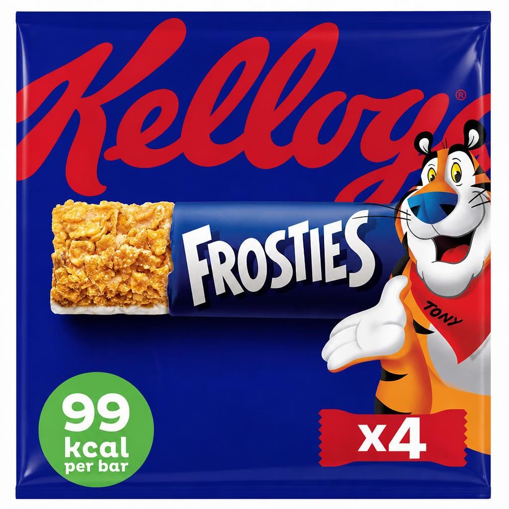 Kellogg's Frosties Cereal Milk Snack Bars 4x25g