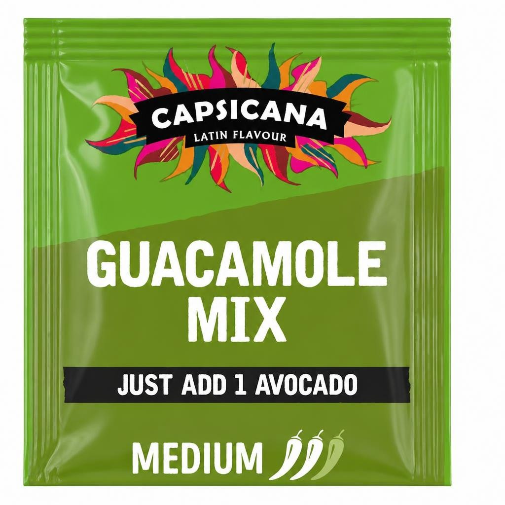 Capsicana Mexican Guacamole Avocado Mix 25g