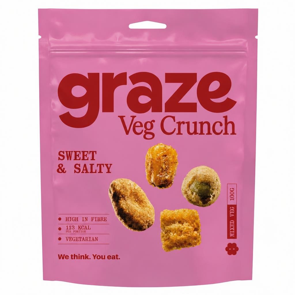 Graze Sweet & Salty Crunch Sharing Bag 100G