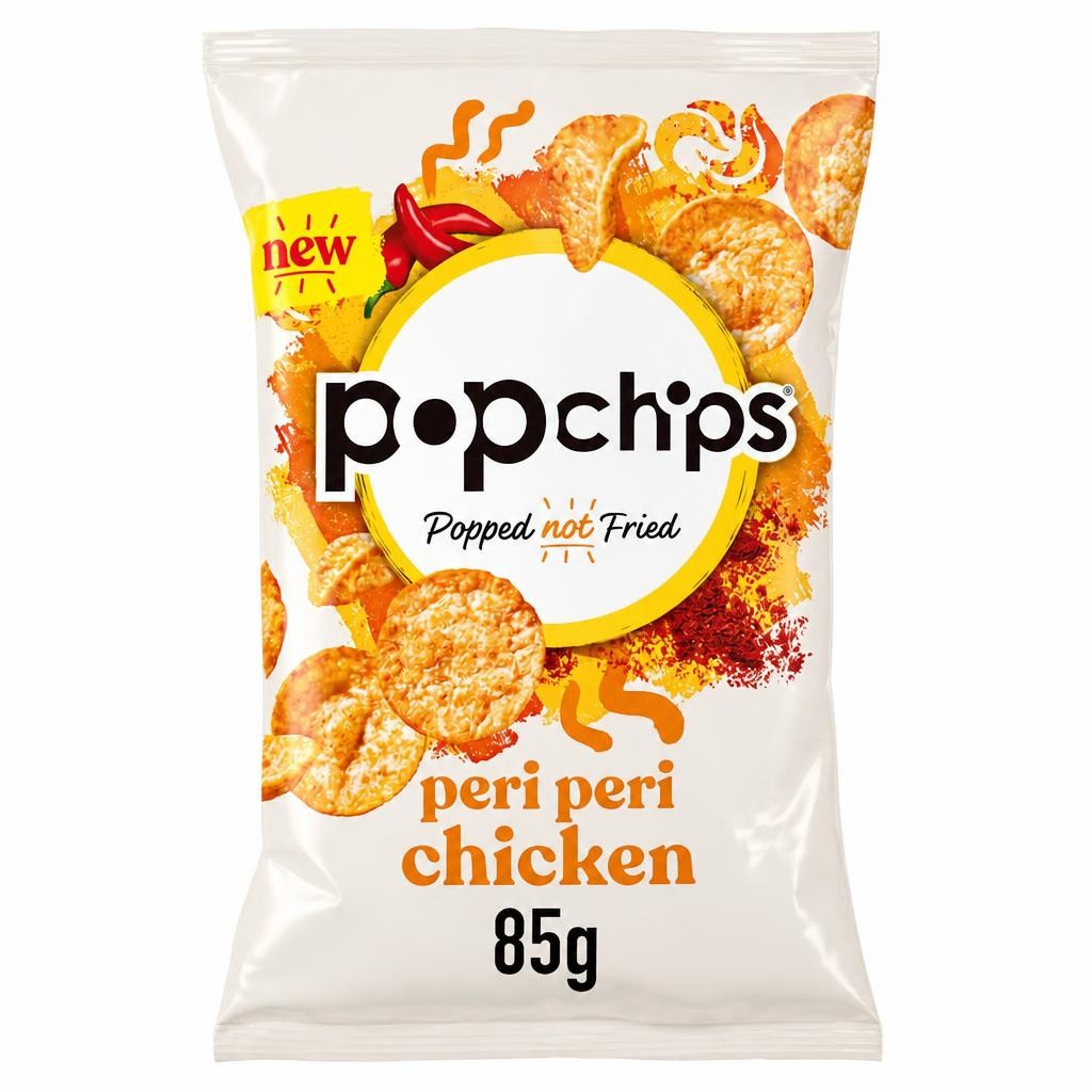 Popchips Peri Peri Chicken Sharing Crisps 85g