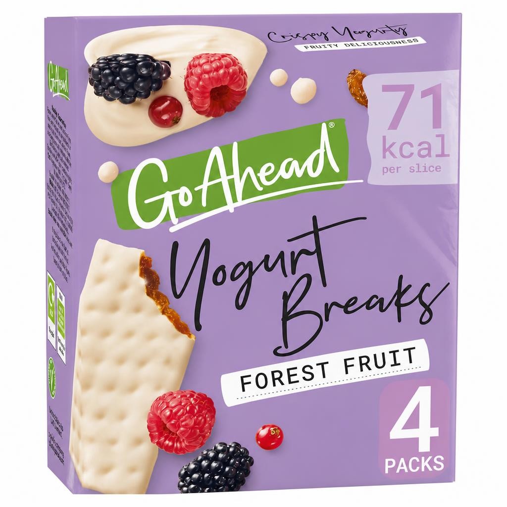 Go Ahead Yogurt Breaks - Forest Fruit 4 x 35.5g