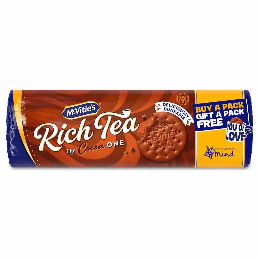 McVitie's Rich Tea Cocoa Biscuits 300g