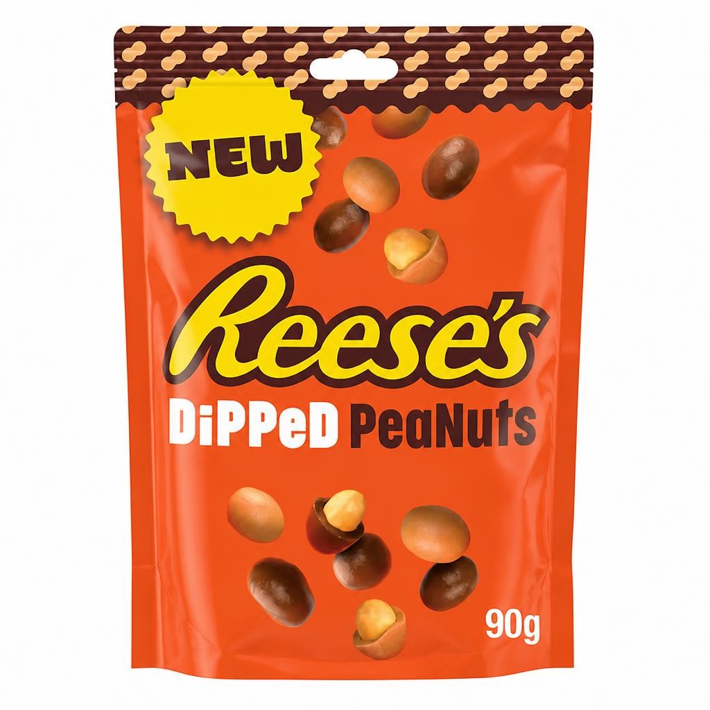 Reese's Peanut Butter and Milk Chocolate Dipped Peanuts 90g