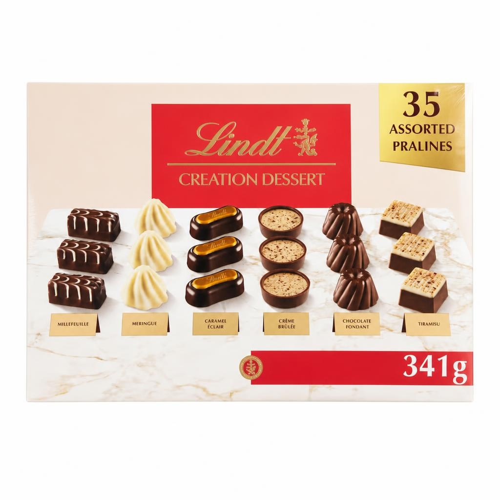 Lindt Creations Dessert Assorted Chocolate Box 341G